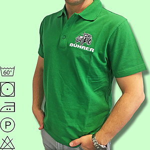 Polo-Shirt  grün